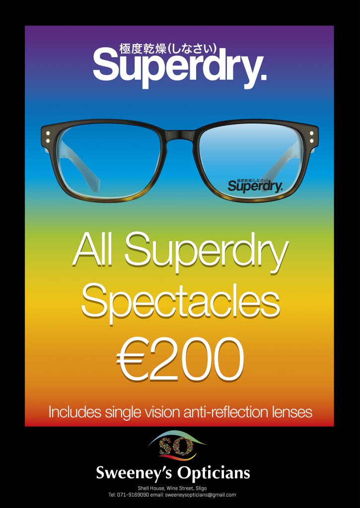 Superdry Poster printBlack